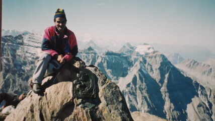 dal Cervandone al fondo in centro il Mottiscia..