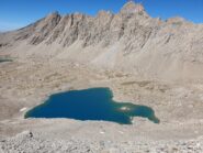 Lago dei nove colori e Aiguille de Chambeyron 