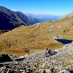 Sotto il col de Valpreveyre sulla bici giusto per una foto!
