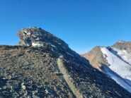Punta Rossa della Grivola: cresta finale