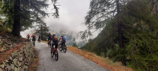 In salita verso Murenz