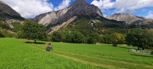 Nelle radure prima di Moriglione San Lorenzo