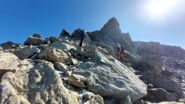 Nei pressi della cima Nord