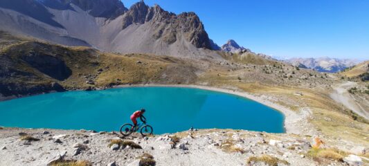 Lac di Sainte Anne in discesa