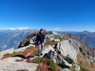 vista sul gruppo del rosa