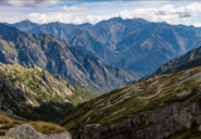 Vista verso il confine con la Val Chiusella