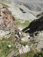 Canale di discesa visto dall'alto