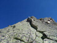 Pietro sulla seconda parte dell'ultimo tiro della Ottoz