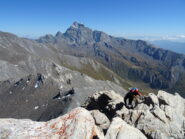 Uscita in vetta con il Viso a controllare