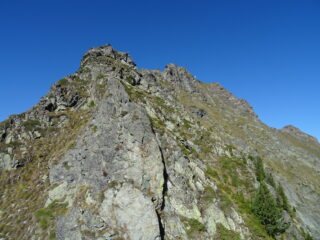 La cresta dal colle