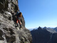 Il muretto di III- dalla forcella della Brossè
