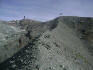 1-Punta Adami, 2-il culmine della cresta della morena