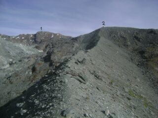1-Punta Adami, 2-il culmine della cresta della morena