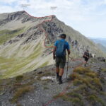 Il tratto di cresta percorso.