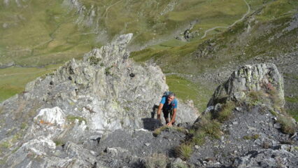 Tratto esposto verso il Rasin.