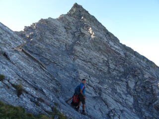  A sx la cresta nord del Bric Bucie.