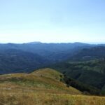 Panorama verso l' alta Val Trebbia