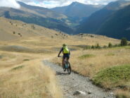 Valle della Cerveyrette sullo sfondo