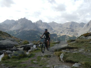 l'arrivo al Lac Laramon