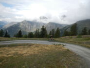 salita su sterrato agevole