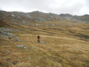 discesa per ampi prati........