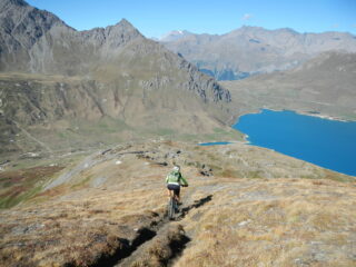 discesa diretta sul Forte Pattacreuse