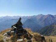 Dalla cima verso la valle Germanasca