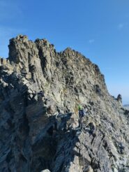 Prima parte di cresta dal Colonnello.