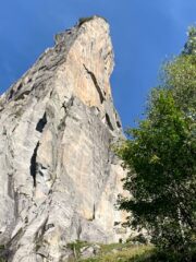 Il Pinnacolo con la parete Est