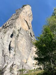 Il Pinnacolo con la parete Est