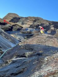 Primi metri del 7° tiro