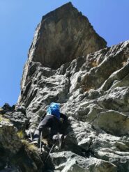 breve scalatina sul finale di gita..