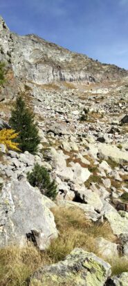 A volte la via è quasi invisibile 