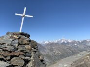 Dalla vetta vista sul Bianco