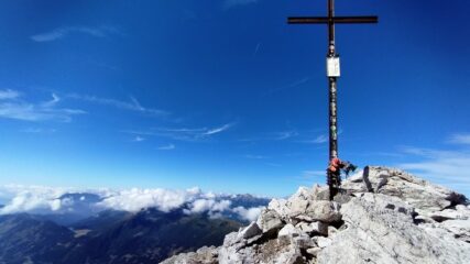 La croce di vetta