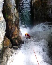 Ultima calata C12 dopo il ponte di Rusa