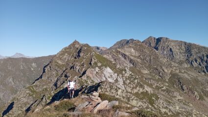 Cresta verso punta Rama