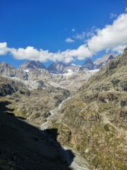 la testata del vallone di Scerscen