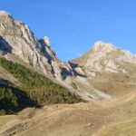 Vallone Serour con a sx il bosco dove sono salito 