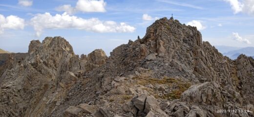Le due cime del Becco Grande 