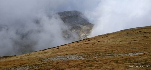 La Cima delle Saline da sopra il passo