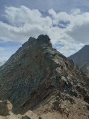 La crestina per Punta dei Tre Cappuccini