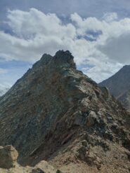 La crestina per Punta dei Tre Cappuccini