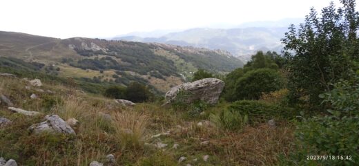 Discesa da Colla Bassa 