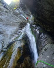 Seconda calata del secondo relè, attenzione a non scendere troppo 