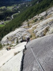 Marco sulla bella fessura yoghi 