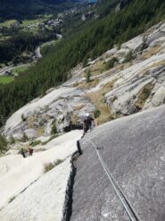 Marco sulla bella fessura yoghi 