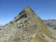 La cresta vista dalla sua base