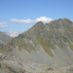 Da sinistra a destra tutta la cresta da percorrere