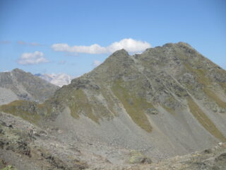 Da sinistra a destra tutta la cresta da percorrere